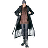 MUMUSK Women's Windbreaker Insulated Field Jacket Black